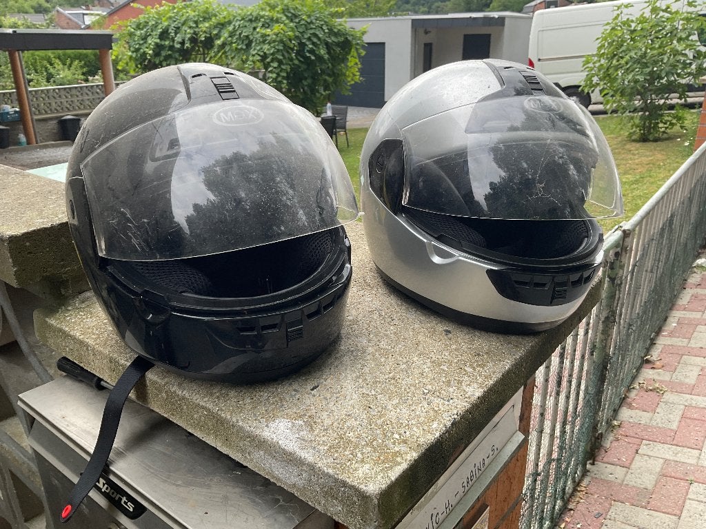 Casque moto/scooter, Enlèvement, Utilisé, Large, MT helmet