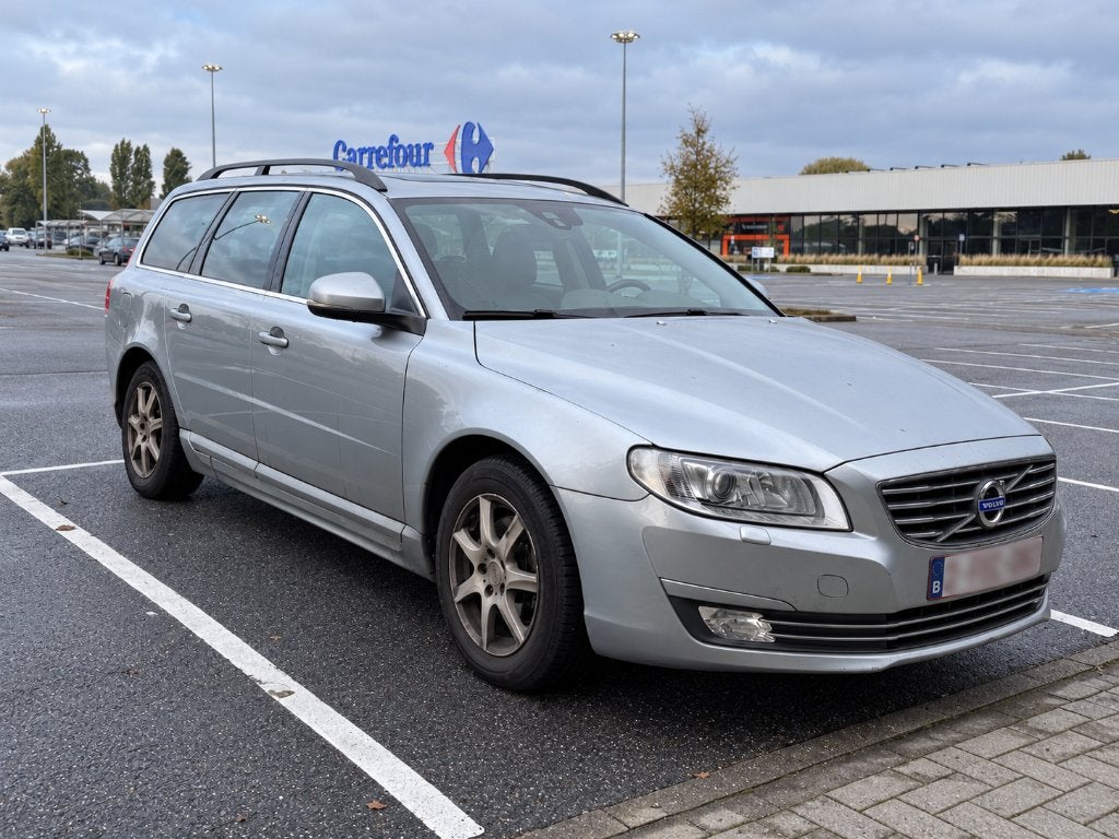 Volvo V70 D4 Summum | 181 pk | Euro 6 | Winterset, Auto's, Voorwielaandrijving, 1969 cc, Particulier, Zilver of Grijs
