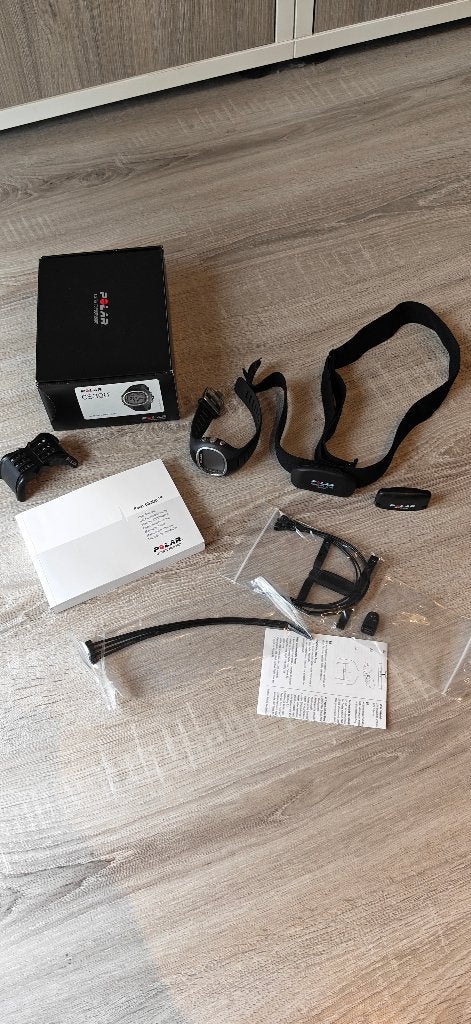 Nieuwe Polar hartslagmeter CS300, Ophalen, Zo goed als nieuw, Polar, Met borstriem