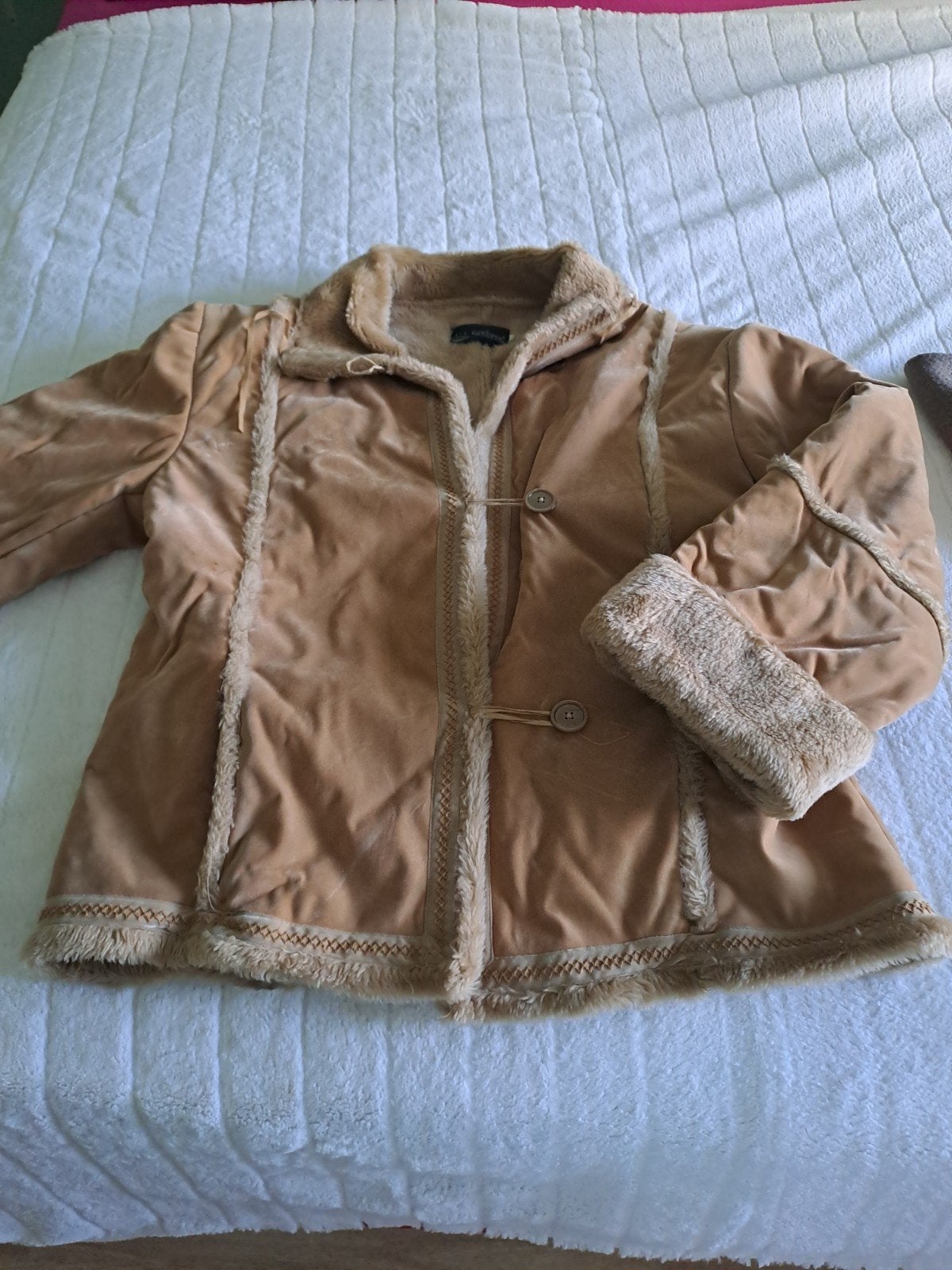 XL gevoerd suède jack, Kleding | Dames, Ophalen