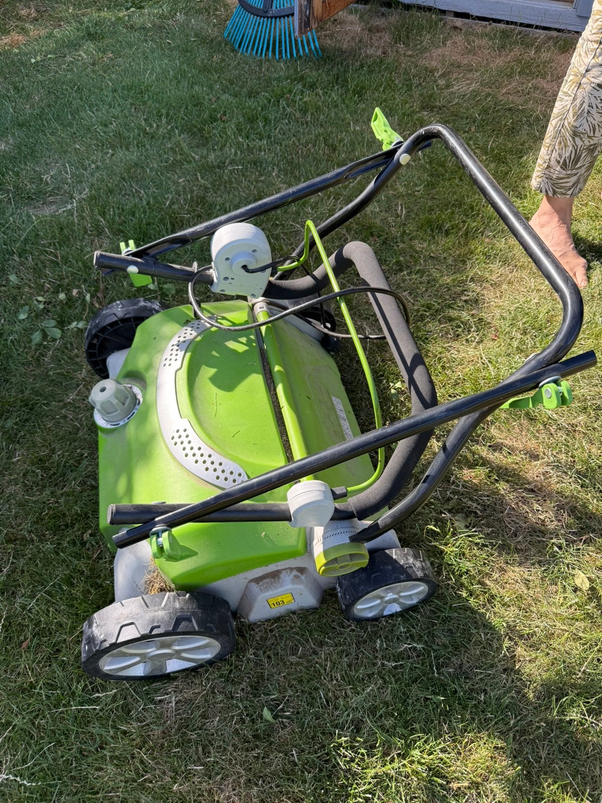 Elektrische verticuteermachine, Tuin en Terras, Ophalen of Verzenden, Zo goed als nieuw, Elektrisch