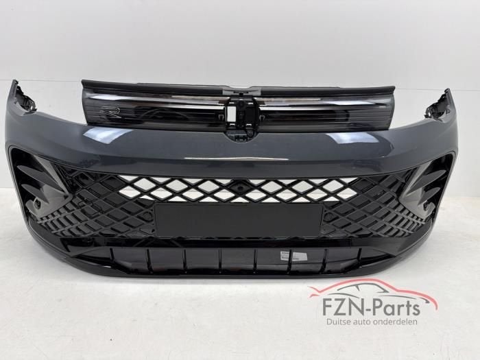 VW Tiguan 571 Voorbumper R-Line met Grille 6PDC LC7Q, Ophalen of Verzenden, Gebruikt, Voor, Bumper