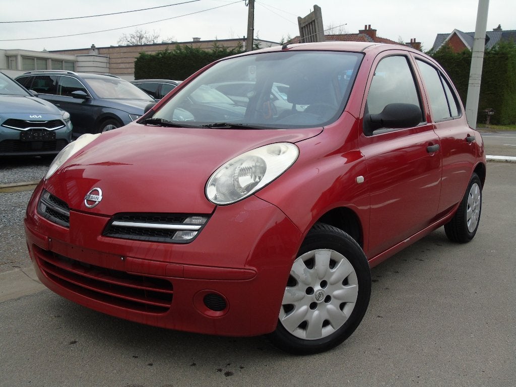 Nissan Micra 1.2 Benzine*05/2006 *Airco, Autos, Rouge, Achat, Entreprise, Boîte manuelle