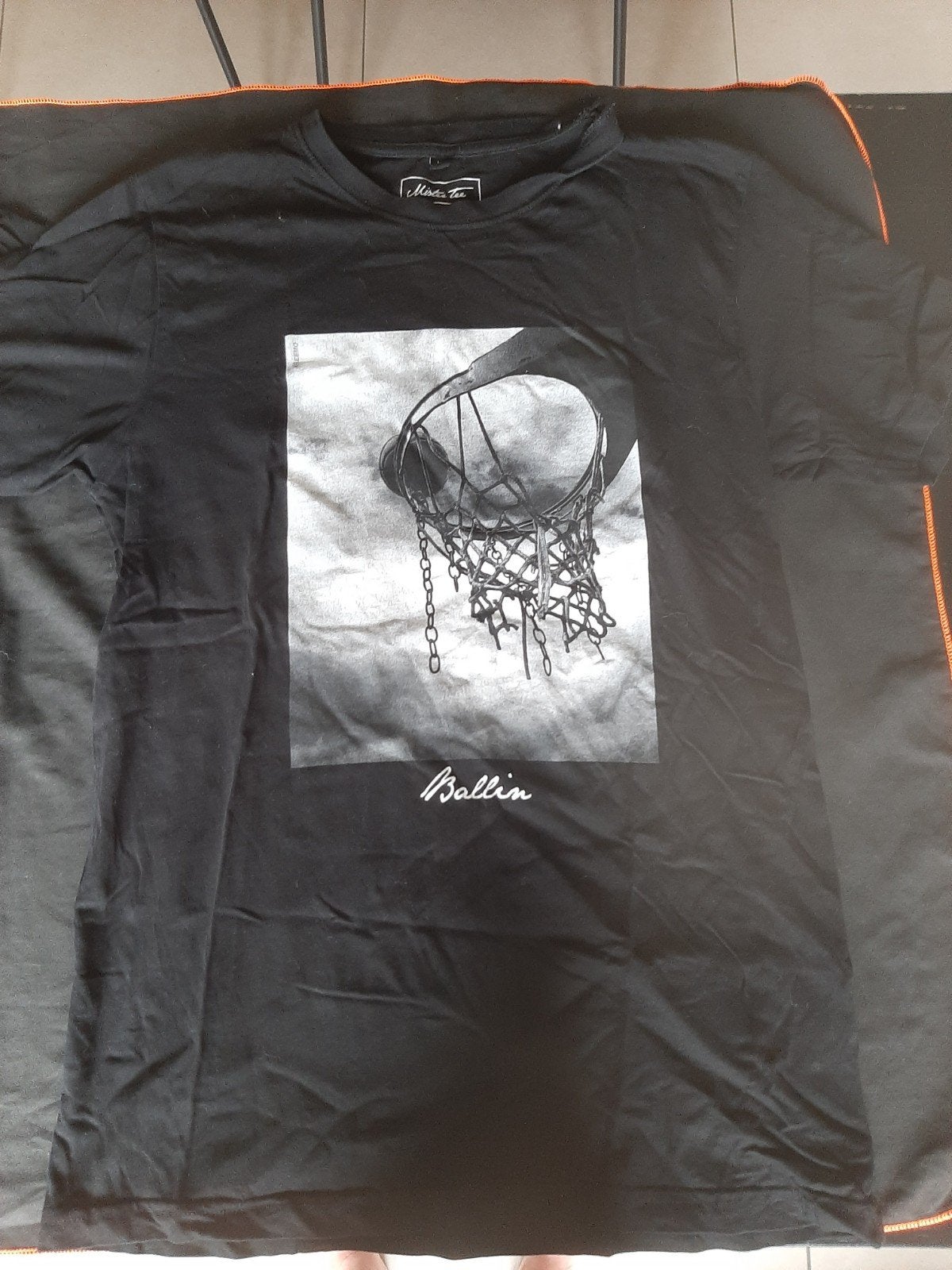 Zwarte Mister Tee tschirt, Kleding | Heren, Ophalen, Maat 52/54 (L), Wit