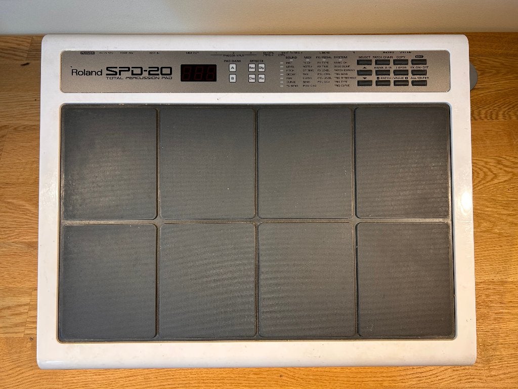 Roland SPD-20 Percussiepad, Musique & Instruments, Batteries & Percussions, Enlèvement, Utilisé, Roland, Électronique