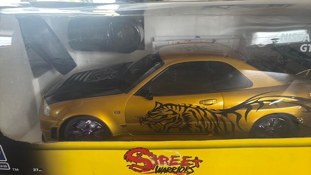 NIKKO Street warriors NISSAN SKYLINE GTR R34, Enlèvement, Neuf