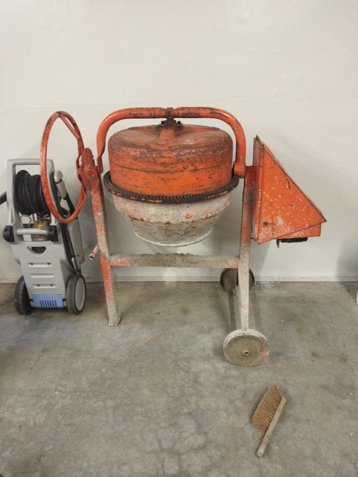 betonmolen atika 125l, Enlèvement