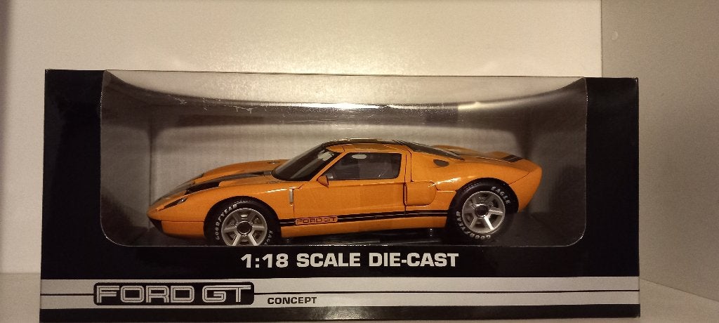1/18 Ford GT Concept car 2002 THE BEANSTALK GROUP, Hobby en Vrije tijd, Modelauto's | 1:18, Nieuw, Auto, MiniChamps, Ophalen of Verzenden