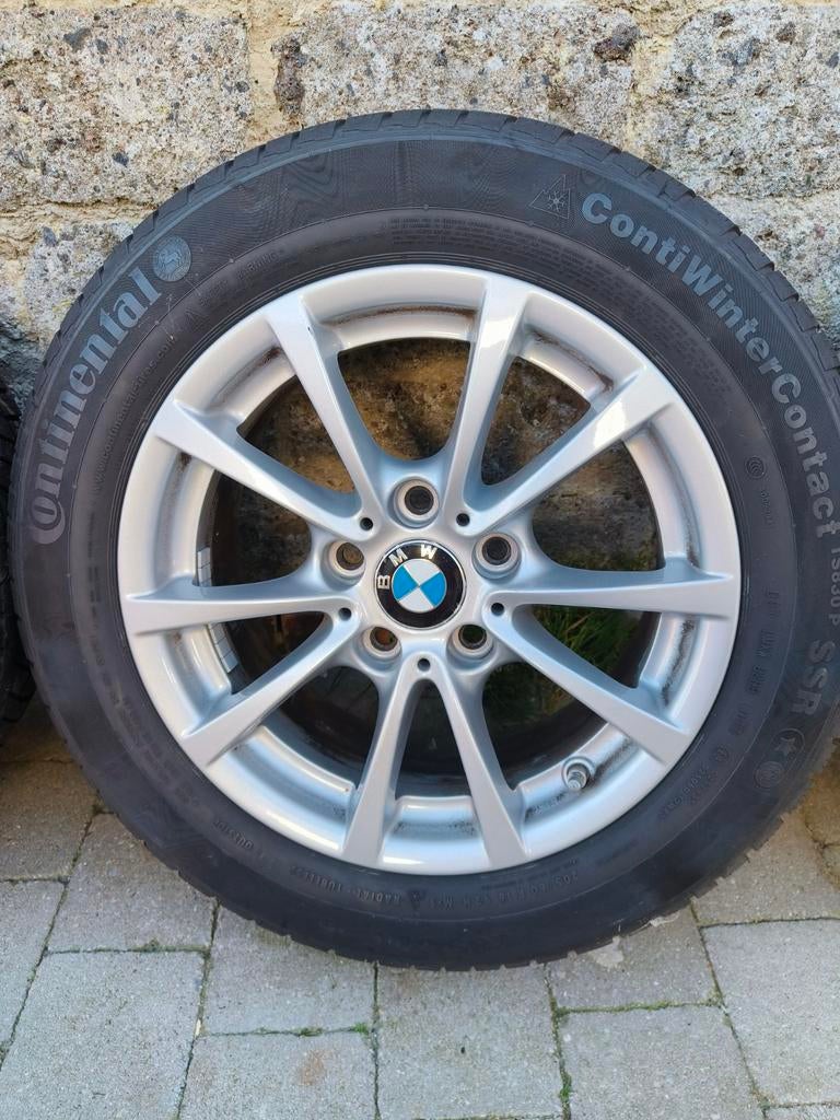 Bmw banden met velgen, Ophalen, Gebruikt, 16 inch, Band(en)
