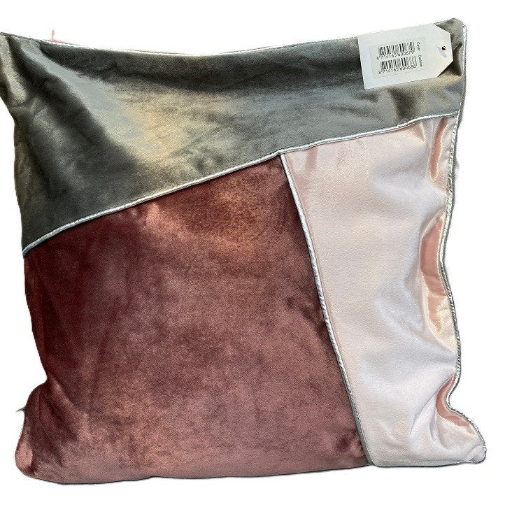 KUSSENHOES LUXE MELLE 45X45 CM ROZE NIEUW, Huis en Inrichting, Woonaccessoires | Kussens, Nieuw, Roze, Vierkant, Verzenden