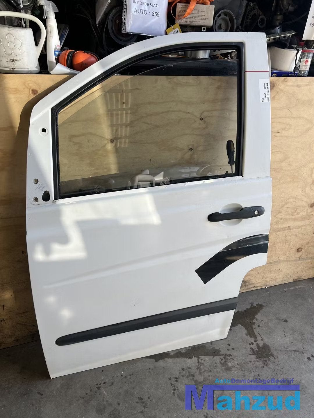 MERCEDES VITO W639 WIT deur portier links 2003+, Gebruikt, Mercedes-Benz AG, Deur, Mercedes-Benz