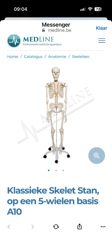 Skeleton Stan sur empattement à 5 roues, Enlèvement, Comme neuf