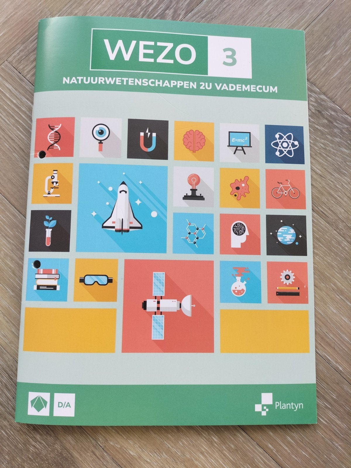 Wezo Natuurwetenschappen 3 Anita Bongaerts - Leerwerkboek, Ophalen of Verzenden, Nederlands, Anita Bongaerts; Ingrid De Veuster; Anne Karsmakers; Maarten ...
