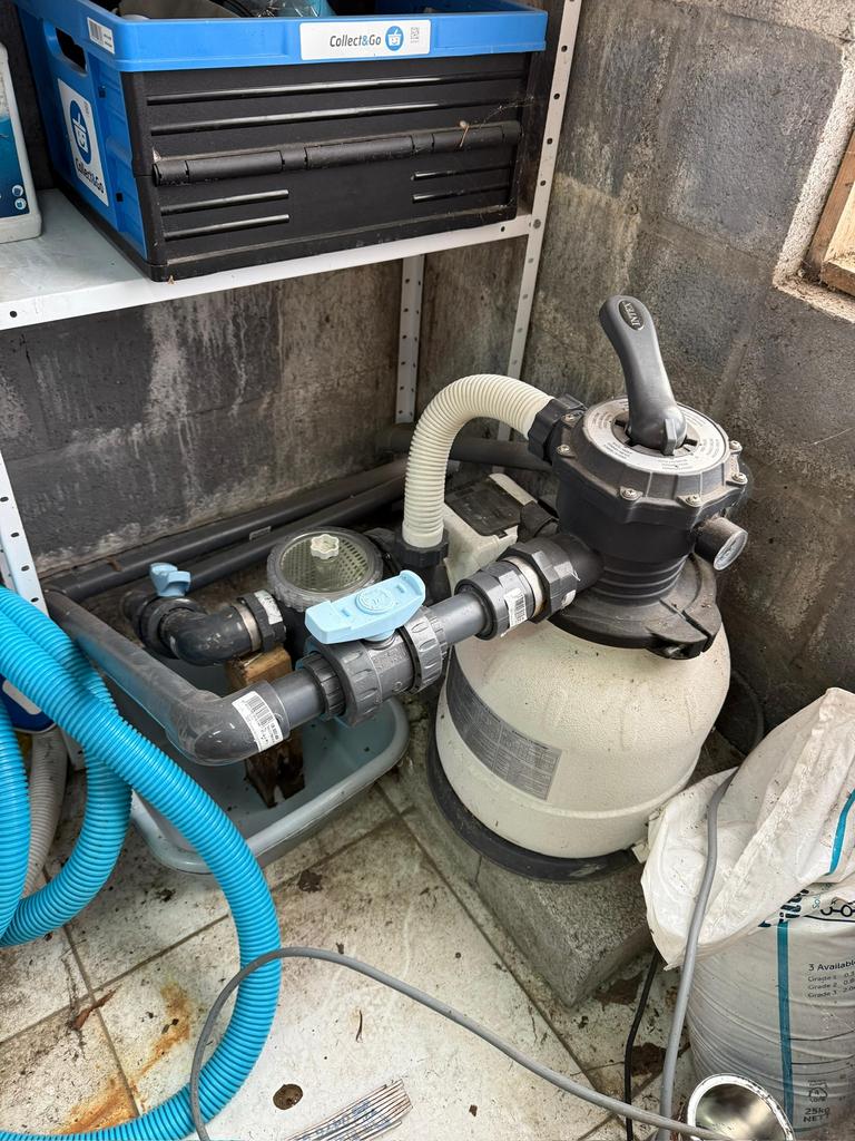Zwembad filter + warmtepomp tot 10000L 2.2 kw, Tuin en Terras, Ophalen