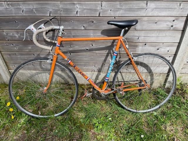 Vintage koersfiets old school, Enlèvement, Utilisé