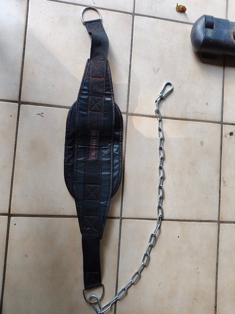 Dip belt met ketting (gewichtsgordel), Ophalen of Verzenden, Gebruikt, Overige typen