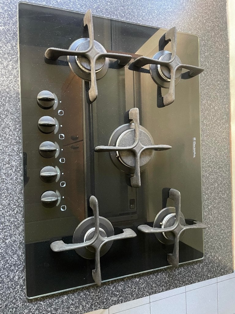 Gaskookplaat inbouw Elektrolux, Electroménager, Gaz, Encastré, Enlèvement, Utilisé