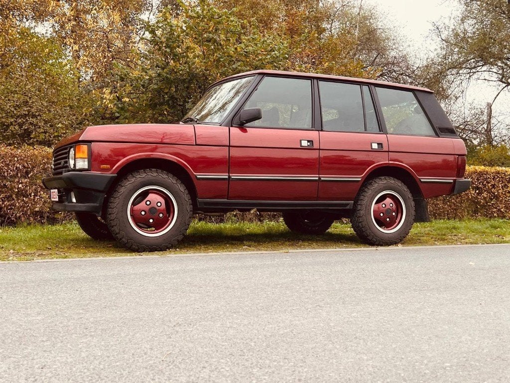 Austin Rover Range Rover Classic '92 - 3.9l V8 - Vogue, Auto's, 3948 cc, 8 cilinders, Leder en Stof, Bluetooth