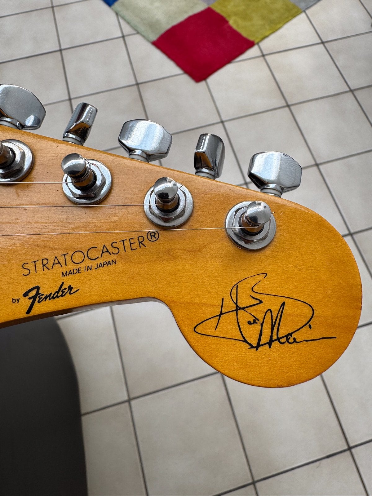 Fender Squire Hank Marvin Japan 1991/‘92, Musique & Instruments, Enlèvement, Comme neuf, Fender