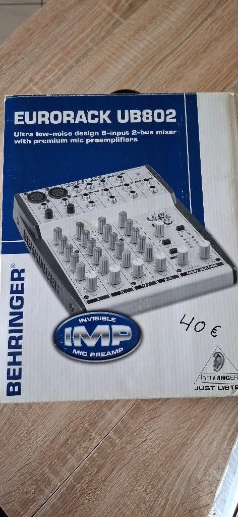 Eurorack UB802, Ophalen, Gebruikt, Overige merken