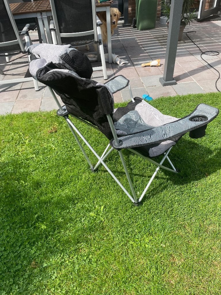 campingstoel, Caravanes & Camping, Meubles de camping, Enlèvement, Comme neuf, Chaise de camping