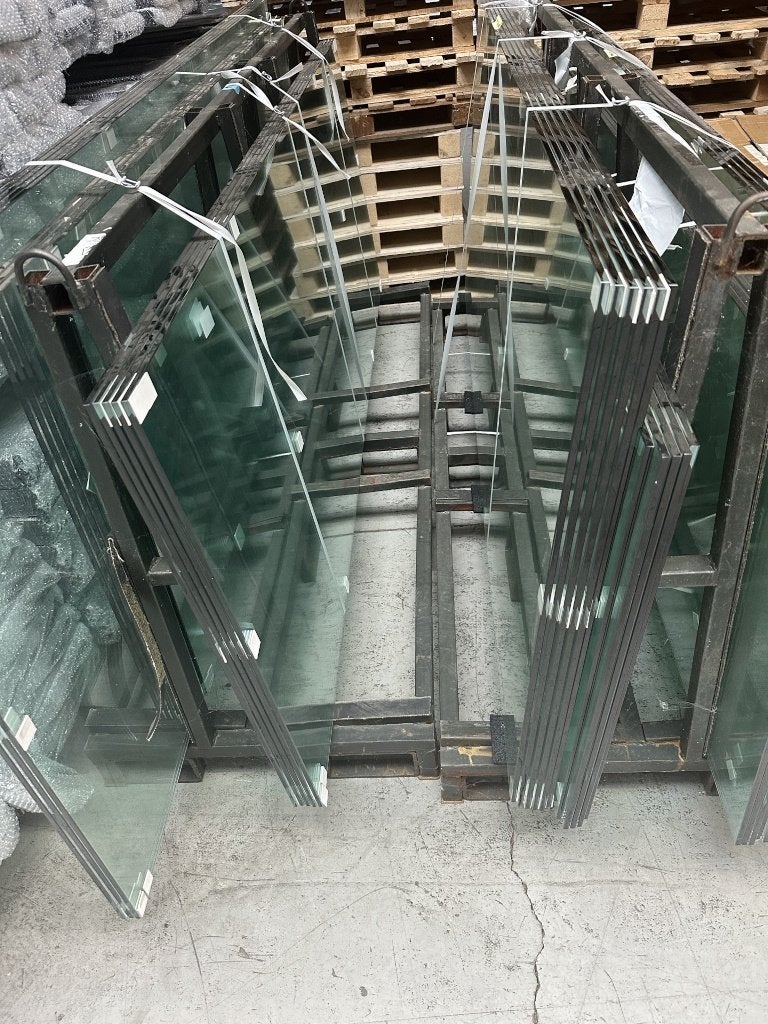 Veiligheidsglas, Doe-het-zelf en Bouw, Ophalen, 80 tot 120 cm, 160 cm of meer, Zo goed als nieuw