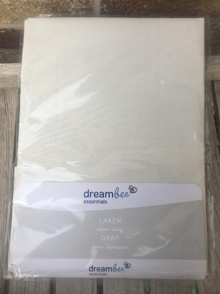 NIEUW LAKENTJE VOOR WIEG DREAM BEE, Kinderen en Baby's, Ophalen of Verzenden, Nieuw