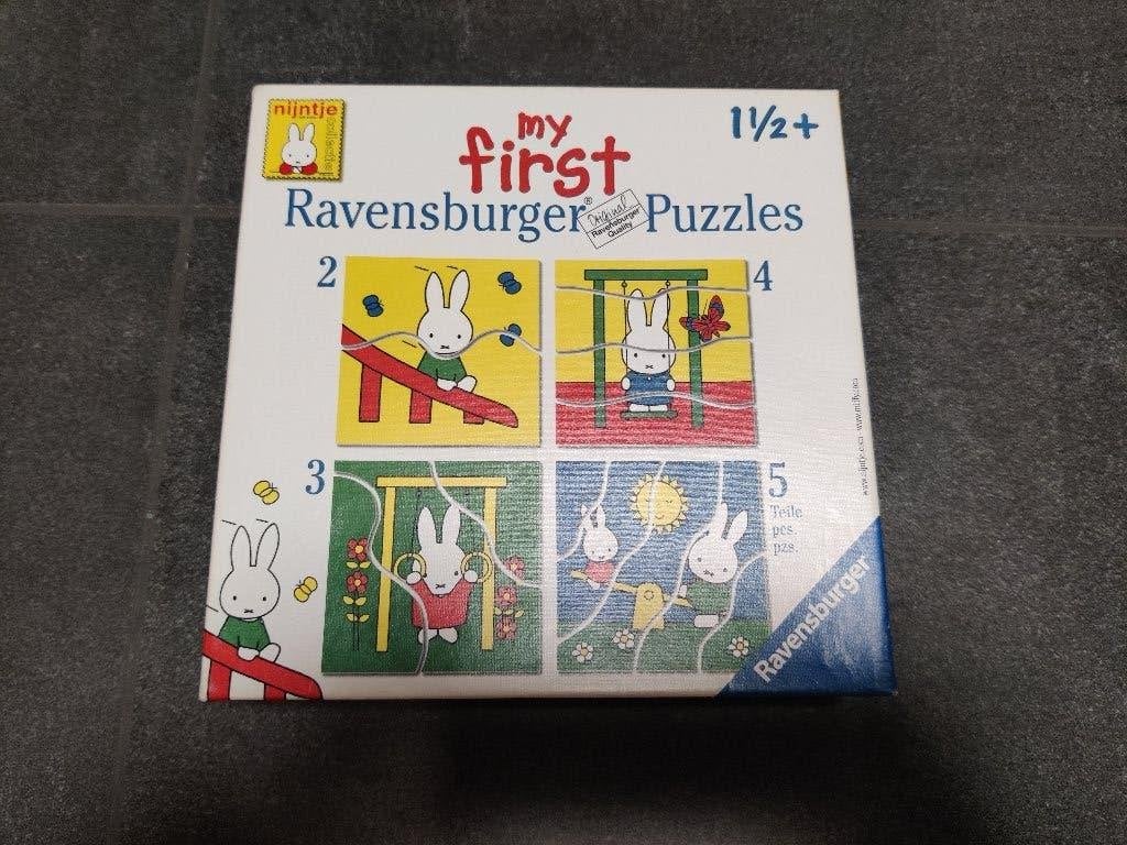 Eerste puzzel Nijntje, Kinderen en Baby's, Ophalen, Zo goed als nieuw, 2 tot 4 jaar