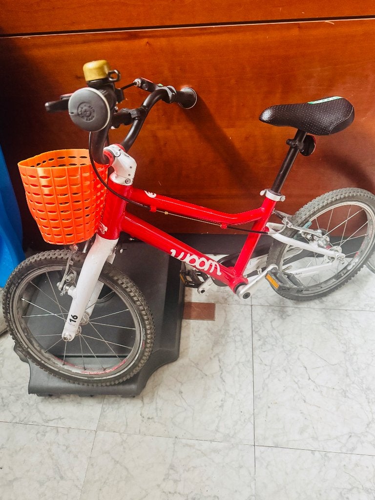 Vélo enfant woom 3 — Bon état (Etterbeek), Enlèvement, Utilisé, Woom