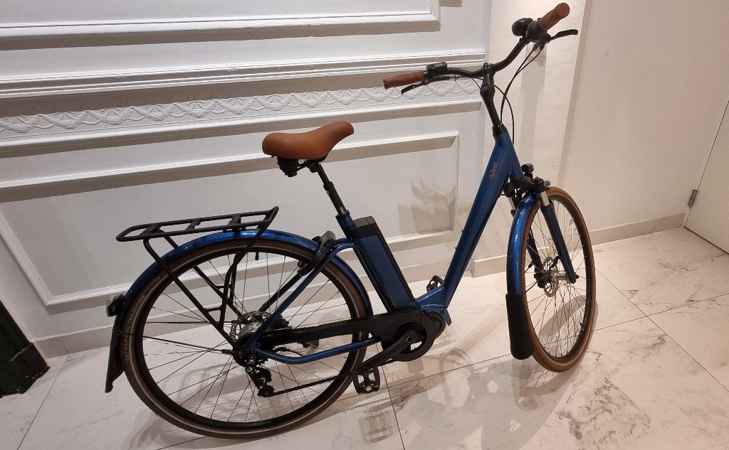 Vélo électrique O2feel iVog City Boost 6.1 – 2023 – Taille M, Fietsen en Brommers, Minder dan 30 km per accu, Gebruikt, 47 tot 51 cm
