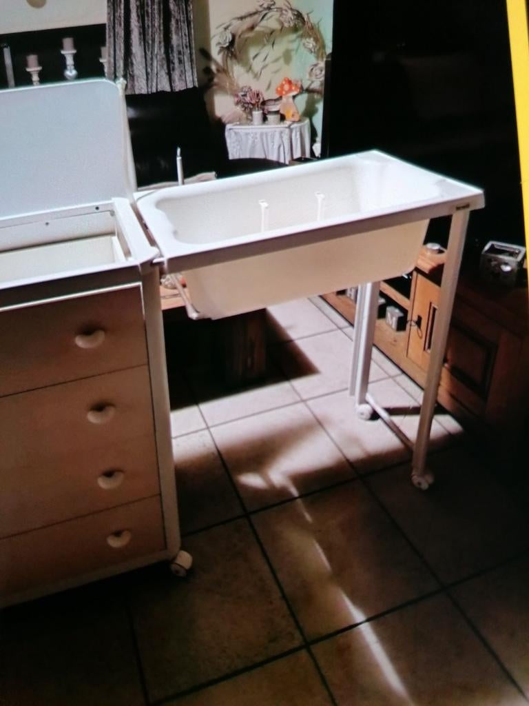 Was tafel voor baby, Ophalen