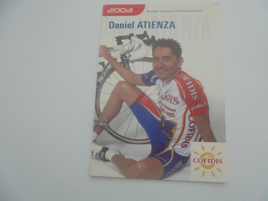 wielrenner- daniel atienza, Enlèvement ou Envoi, 1980 à nos jours, Comme neuf, Photo