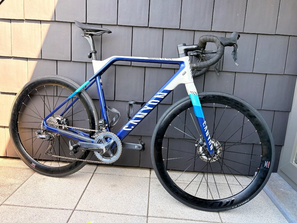 Canyon Inflite CF SLX Ultegra di2 - M/56, Autres marques, Comme neuf, Enlèvement, 53 à 57 cm