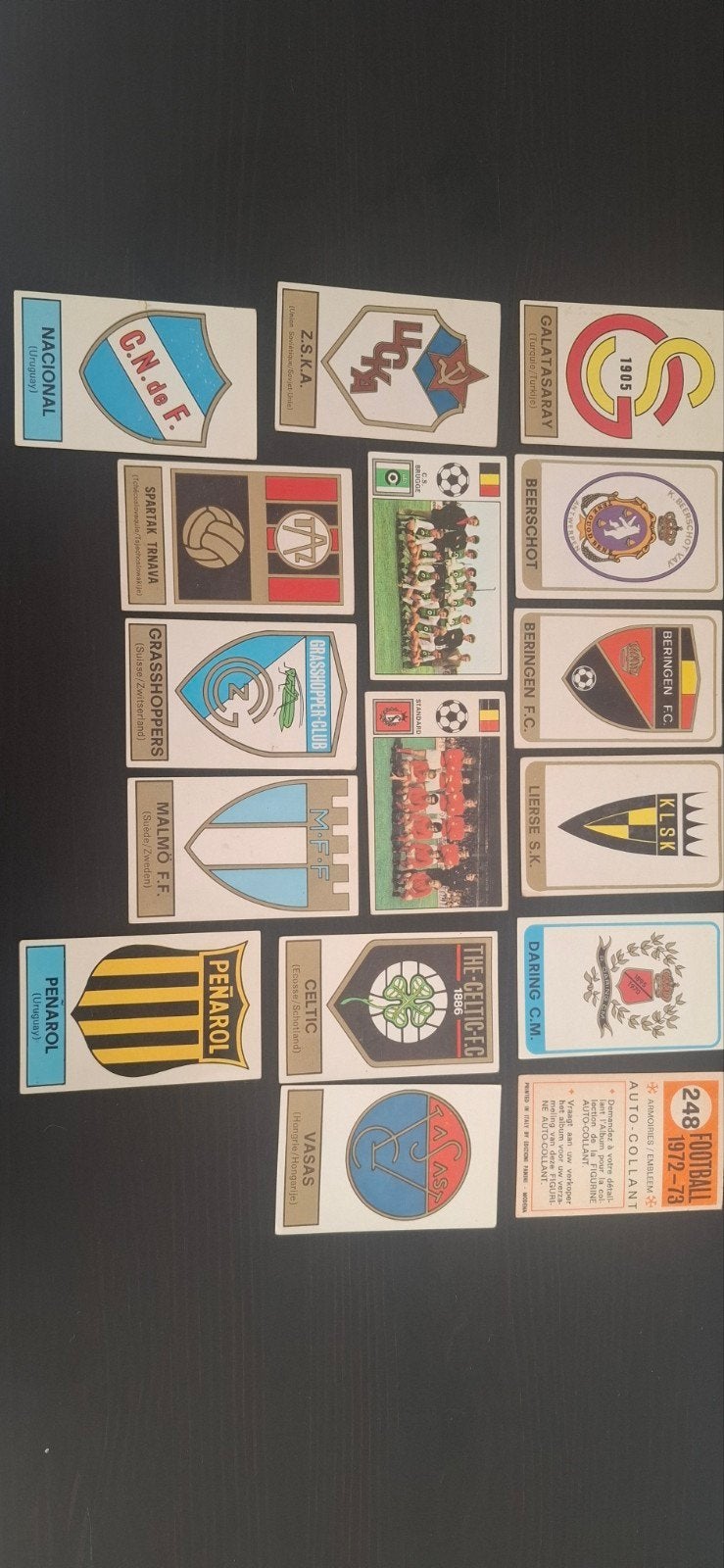 panini football 1972-73, Collections, Enlèvement ou Envoi