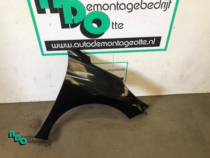 Scherm rechts-voor van een Peugeot 207 (207 06-) (EXLD), Gebruikt, -, -, Ophalen of Verzenden