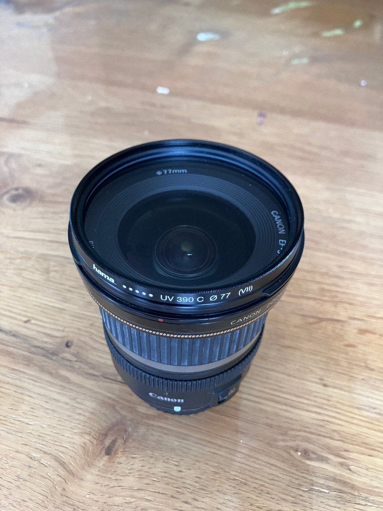 Canon EF-S 10-22mm F/3.5-4.5 USM, Enlèvement ou Envoi, Comme neuf, Objectif grand angle, Zoom