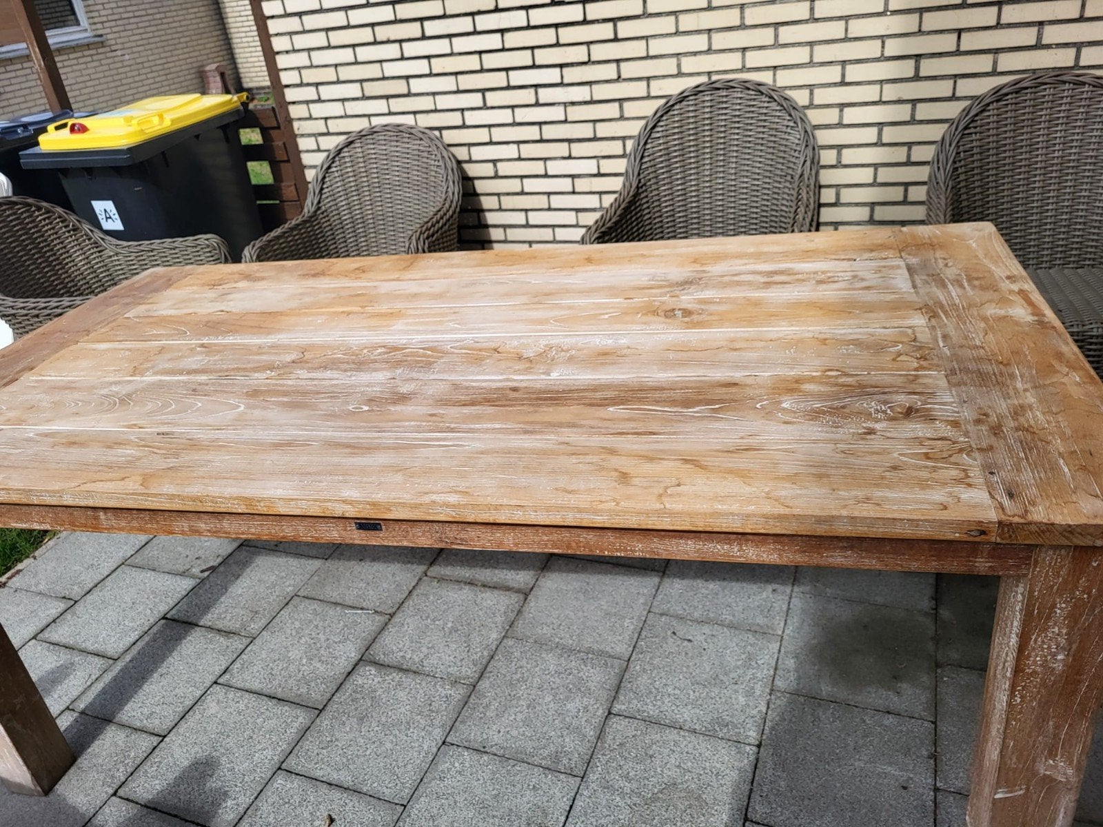 table, Enlèvement, Utilisé, Rectangulaire, Bois