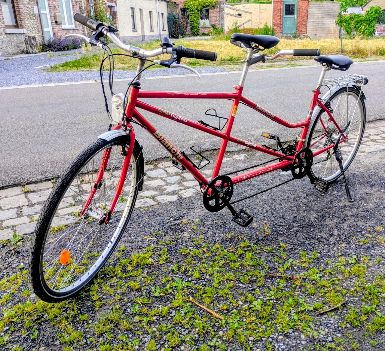 Tandem Bianchi Lo spillone, Enlèvement, Utilisé, 15 à 20 vitesses, Frein sur jante