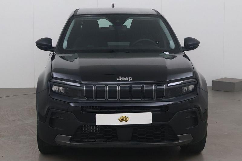 Jeep Avenger 1.2 turbo longitude 100, Auto's, Gebruikt, 1199 cc, Overige bekleding, Zwart