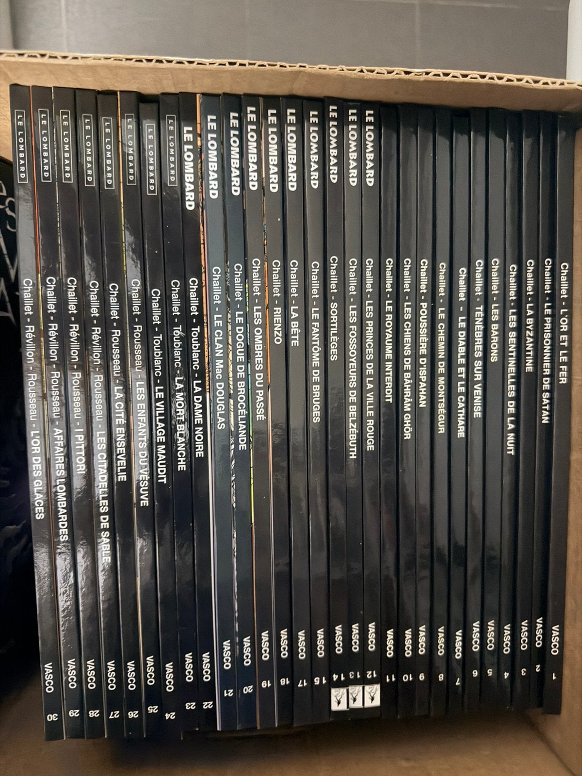Rare serie bd Vasco 29 tomes, Enlèvement ou Envoi, Comme neuf