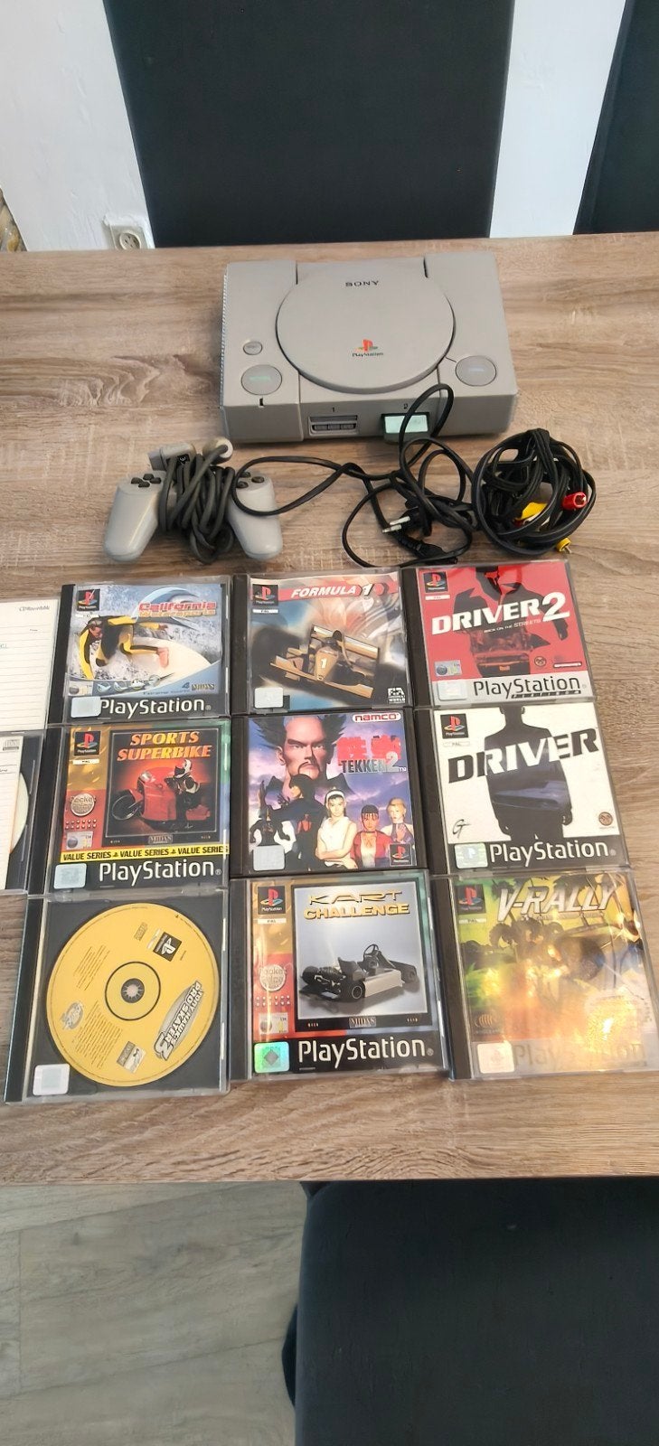 ps1, Enlèvement
