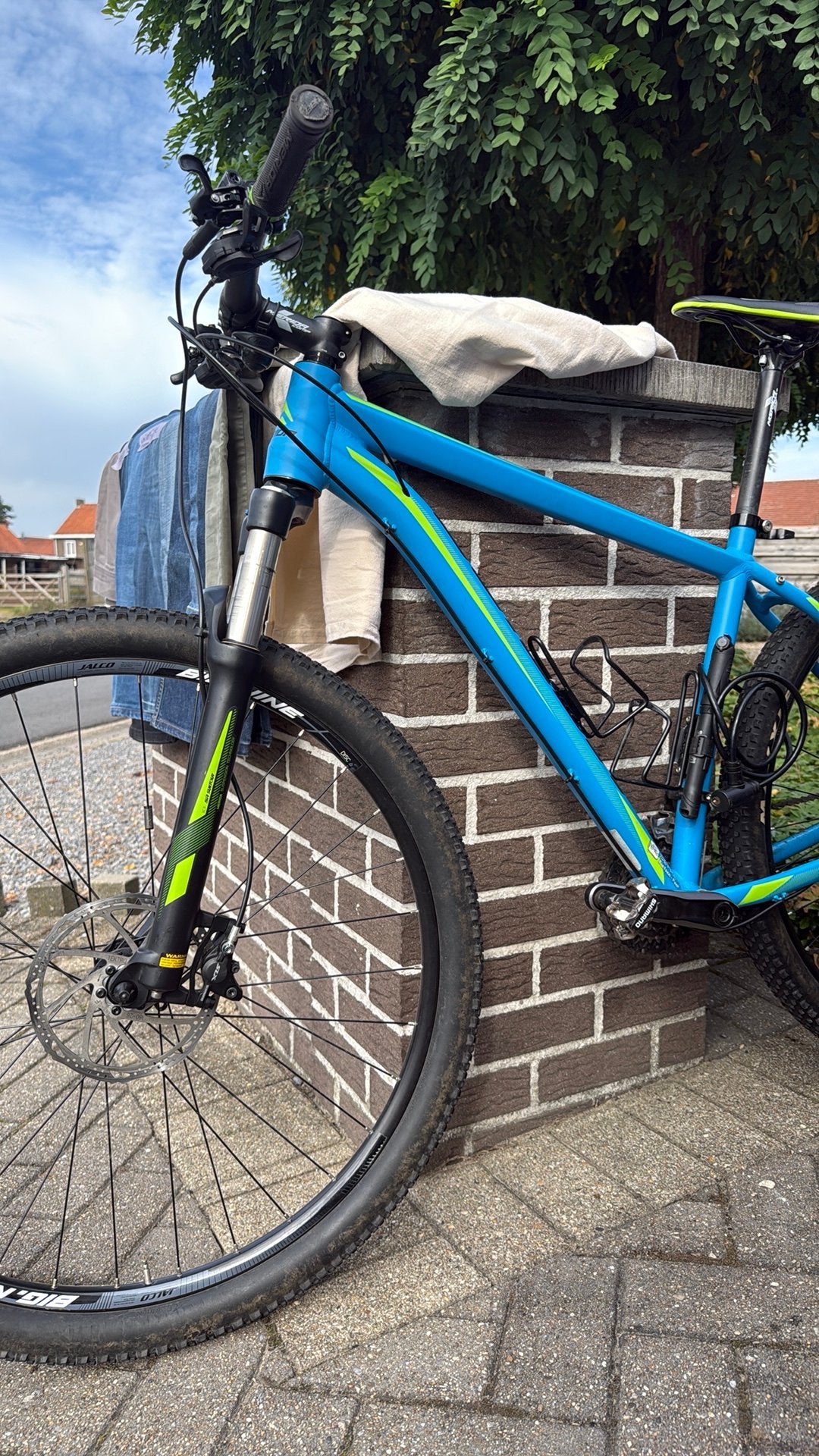 Mountainbike nieuw, Fietsen en Brommers, Ophalen, Zo goed als nieuw