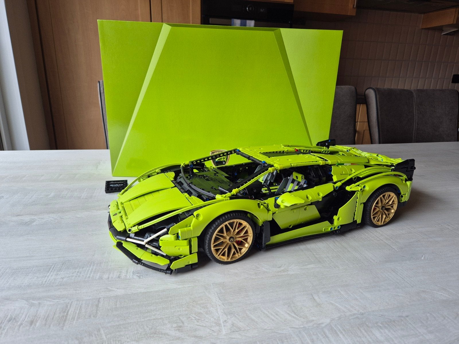 Lego technic Lamborghini, Ophalen, Auto