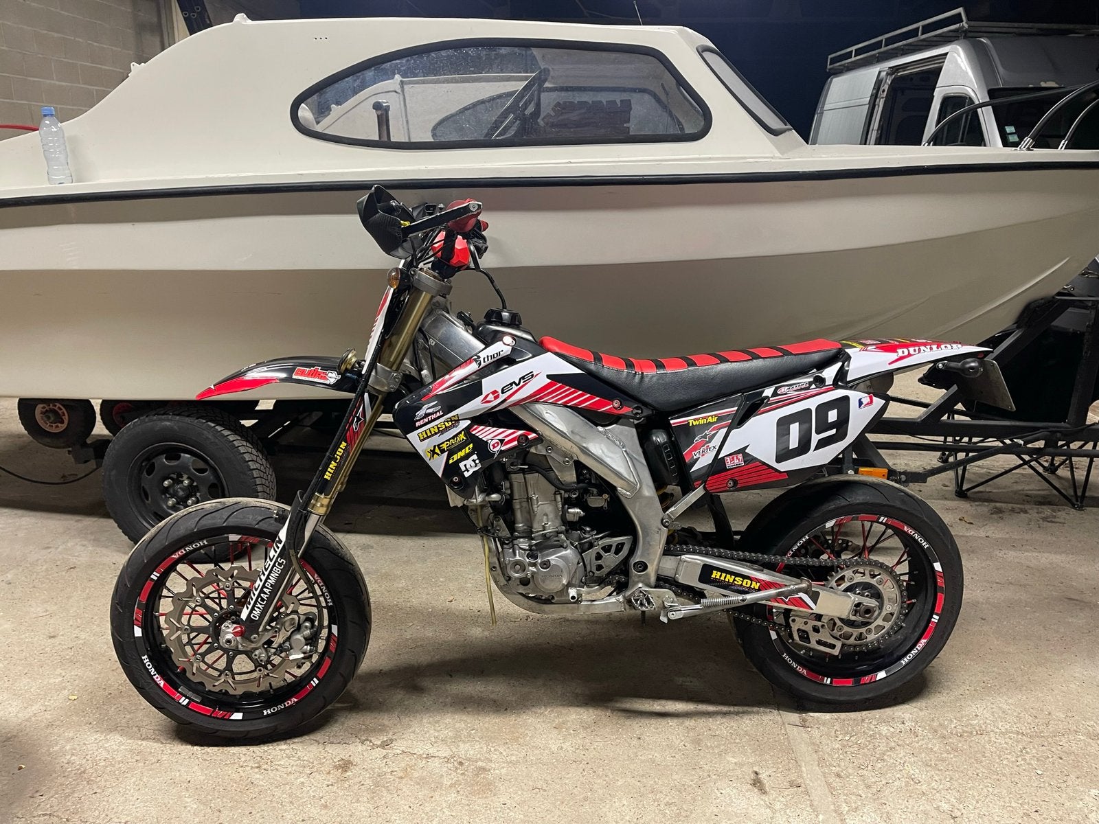 Honda crf450 HM, Fietsen en Brommers, Brommers | Derbi, Ophalen, Gebruikt