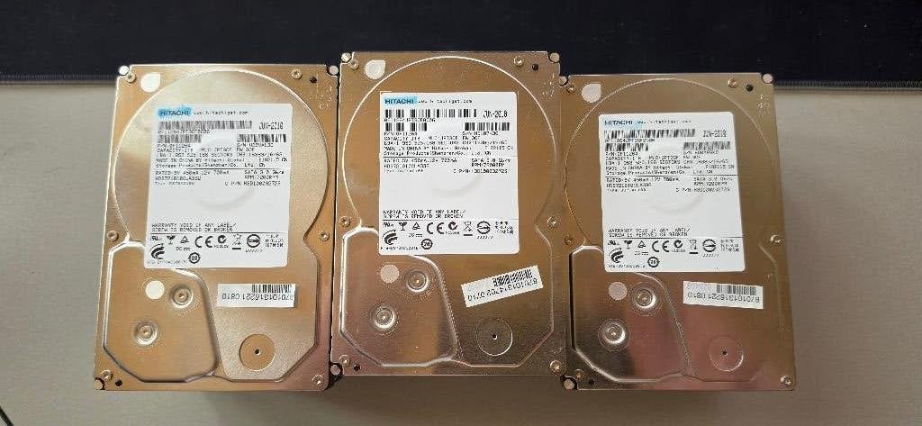12 X 1 TB HHD 3.5 inch, Computers en Software, Harde schijven, Intern, Gebruikt, Ophalen of Verzenden, Desktop