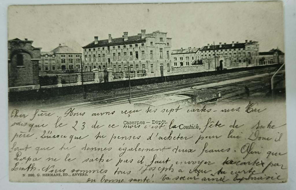 Caserne de Kontich, Enlèvement ou Envoi