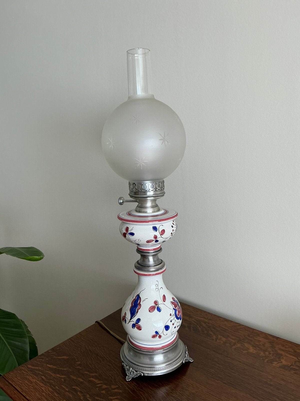 Lampe à poser sur un meuble, Enlèvement ou Envoi, Verre