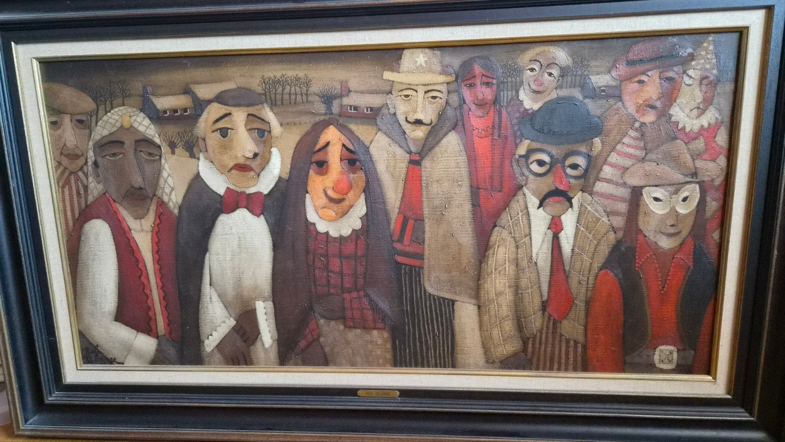 Schilderij Rob De Lange, Ophalen