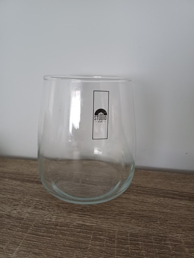 Vaas, Ophalen of Verzenden, Zo goed als nieuw, Glas
