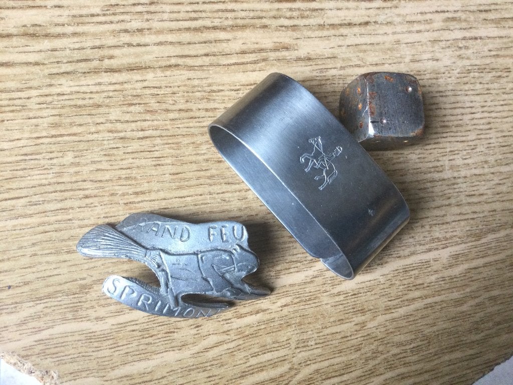 SET ACCESSOIRES-VERSCHILLENDE METALEN/COLLECTIE, Ophalen of Verzenden